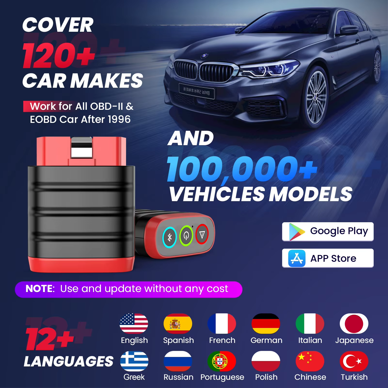 THINKCAR THINKDIAG MINI OBD2 Scanner — Bluetooth Full-System Diagnostic Tool for Auto view 4